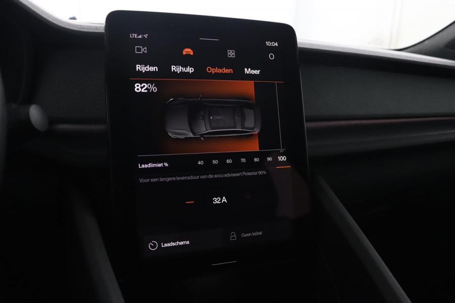 Polestar 2 Long Range Dual Motor Launch Edition 78kWh|SOH 91.5%|Stoelverwarming|Pano|ACC