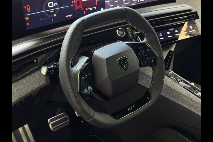 Peugeot 5008 1.2 HYBRID 145 GT GLAZENDAK 7PERS STOEL/STUUR VERW. ELEK.KLEP LED 7P 7 Persoons