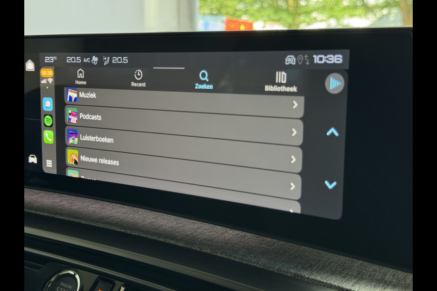 Peugeot 5008 1.2 HYBRID 145 GT GLAZENDAK 7PERS STOEL/STUUR VERW. ELEK.KLEP LED 7P 7 Persoons