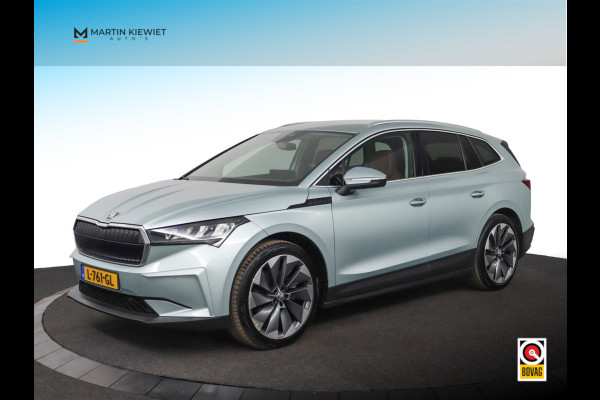 Škoda ENYAQ iV 60|Warmtepomp|Leer|Stoelverwarming|Trekhaak|SOH 92%|