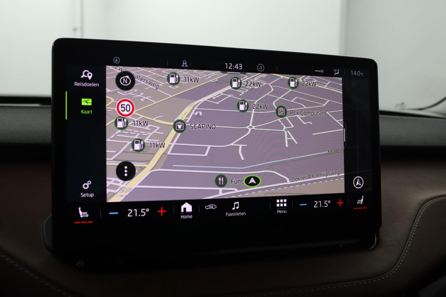 Škoda ENYAQ iV 60|Warmtepomp|Leer|Stoelverwarming|Trekhaak|SOH 92%|