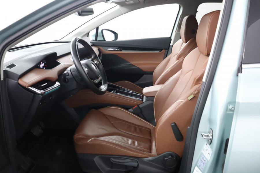 Škoda ENYAQ iV 60|Warmtepomp|Leer|Stoelverwarming|Trekhaak|SOH 92%|