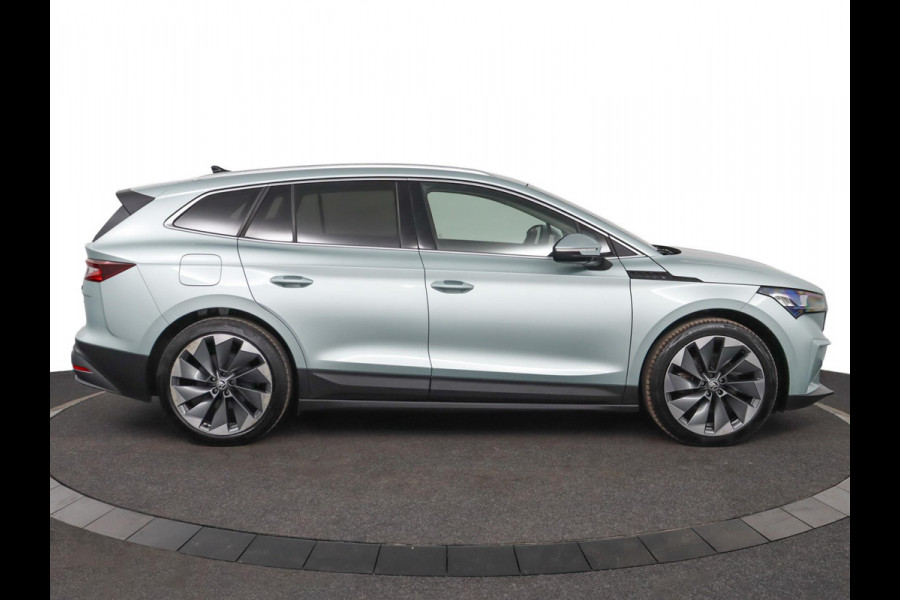 Škoda ENYAQ iV 60|Warmtepomp|Leer|Stoelverwarming|Trekhaak|SOH 92%|