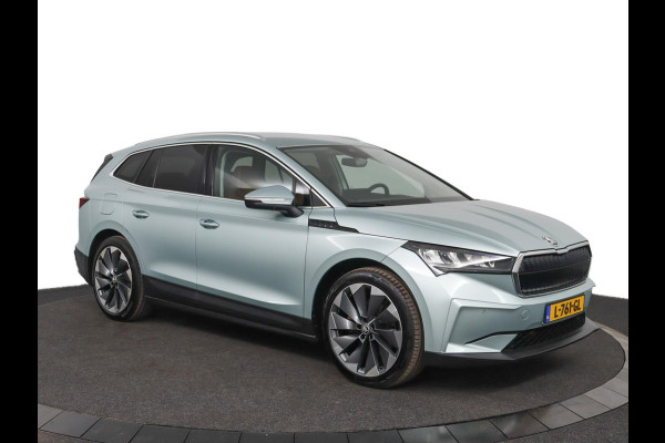 Škoda ENYAQ iV 60|Warmtepomp|Leer|Stoelverwarming|Trekhaak|SOH 92%|