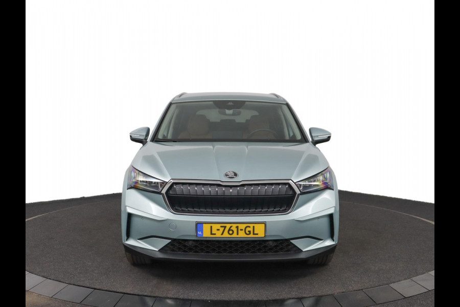 Škoda ENYAQ iV 60|Warmtepomp|Leer|Stoelverwarming|Trekhaak|SOH 92%|