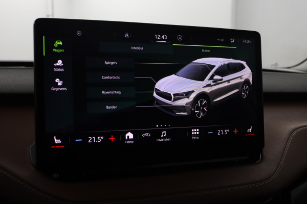 Škoda ENYAQ iV 60|Warmtepomp|Leer|Stoelverwarming|Trekhaak|SOH 92%|