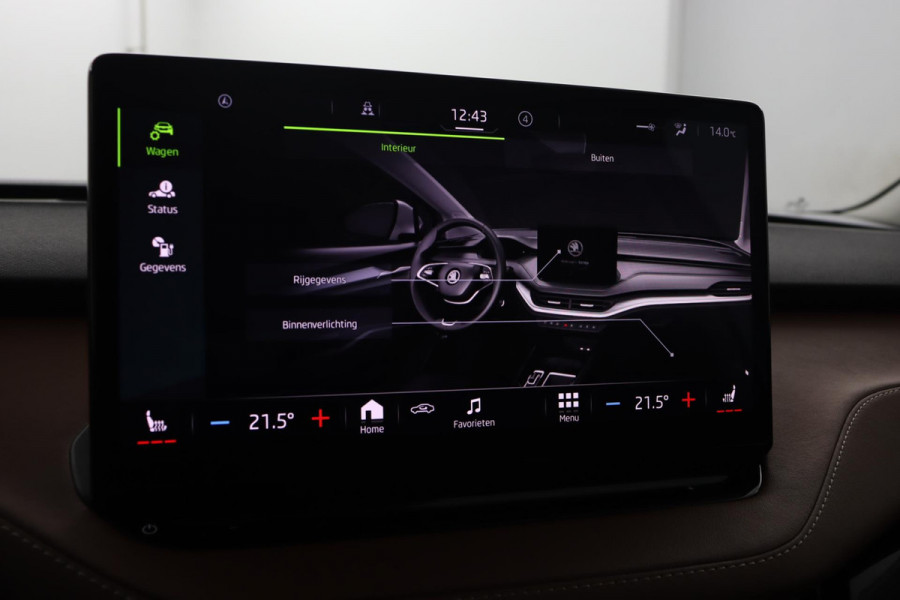 Škoda ENYAQ iV 60|Warmtepomp|Leer|Stoelverwarming|Trekhaak|SOH 92%|