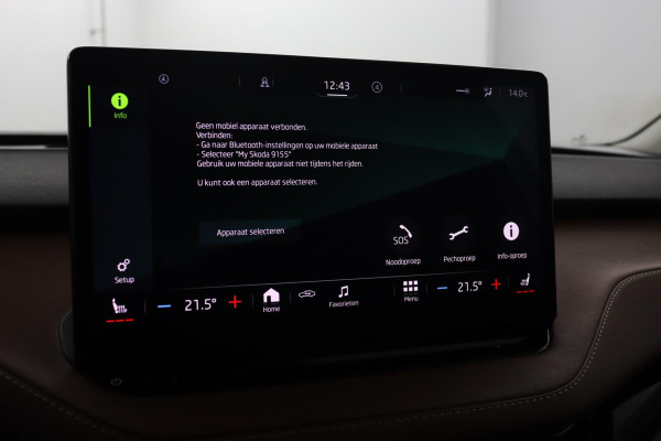 Škoda ENYAQ iV 60|Warmtepomp|Leer|Stoelverwarming|Trekhaak|SOH 92%|