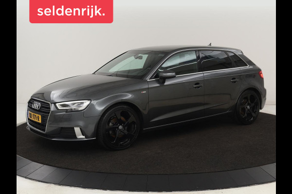 Audi A3 1.0 TFSI Sport S Line | Carplay | Full LED | Sportstoelen | Half leder | Navigatie | Climate control | Parkeerhulp | Cruise control