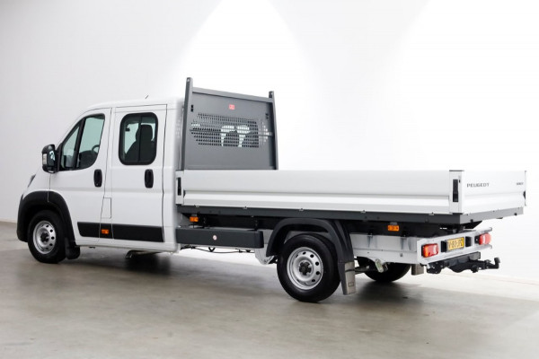 Peugeot Boxer 2.2 BlueHDi 140pk D.C. Open Laadbak Trekhaak 3000kg BPM-Vrij 11-2024