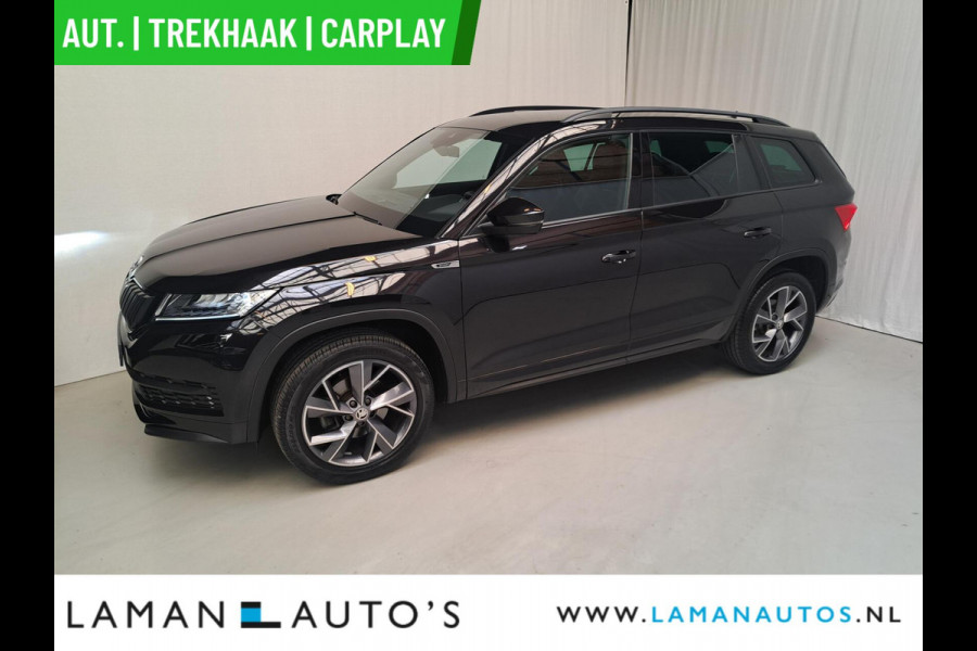 Škoda Kodiaq 1.5 TSI 150pk DSG Sportline Business Aut. | Virtual Leder/Alcantara CarPlay Canton 19" Triglav LMV ECC Navi LED ACC Camera Trekh