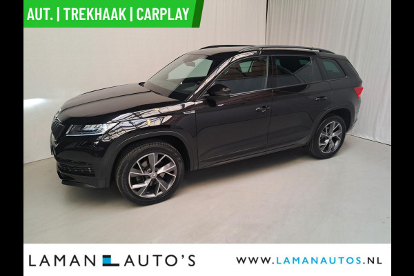 Škoda Kodiaq 1.5 TSI 150pk DSG Sportline Business Aut. | Virtual Leder/Alcantara CarPlay Canton 19" Triglav LMV ECC Navi LED ACC Camera Trekh