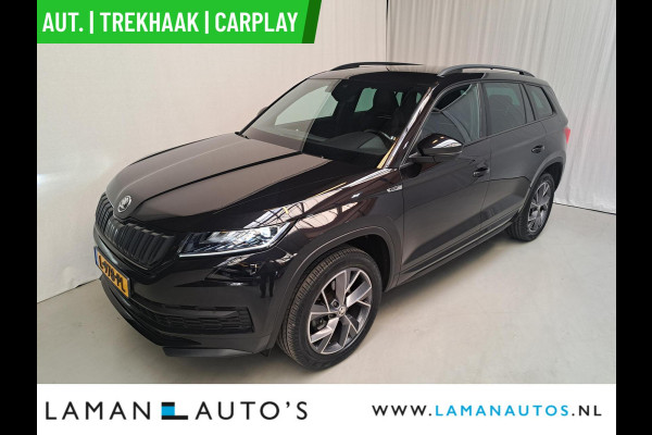 Škoda Kodiaq 1.5 TSI 150pk DSG Sportline Business Aut. | Virtual Leder/Alcantara CarPlay Canton 19" Triglav LMV ECC Navi LED ACC Camera Trekh