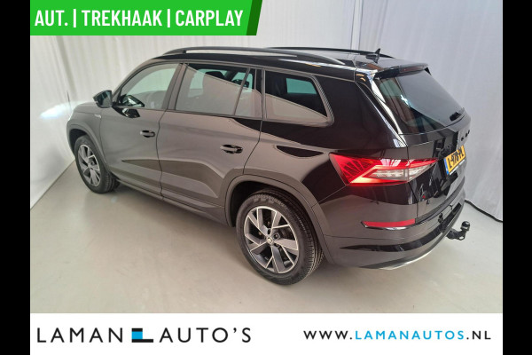 Škoda Kodiaq 1.5 TSI 150pk DSG Sportline Business Aut. | Virtual Leder/Alcantara CarPlay Canton 19" Triglav LMV ECC Navi LED ACC Camera Trekh