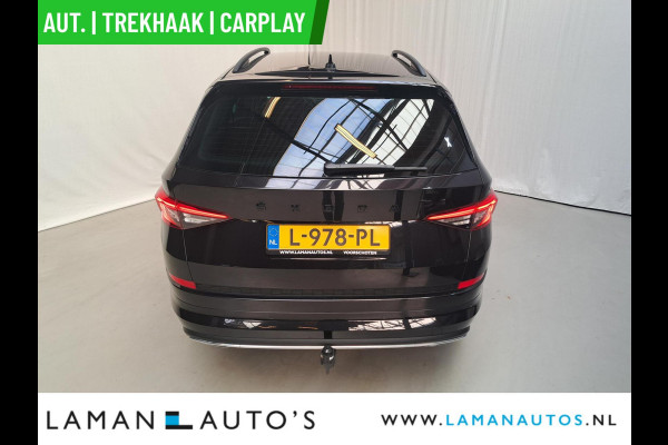Škoda Kodiaq 1.5 TSI 150pk DSG Sportline Business Aut. | Virtual Leder/Alcantara CarPlay Canton 19" Triglav LMV ECC Navi LED ACC Camera Trekh