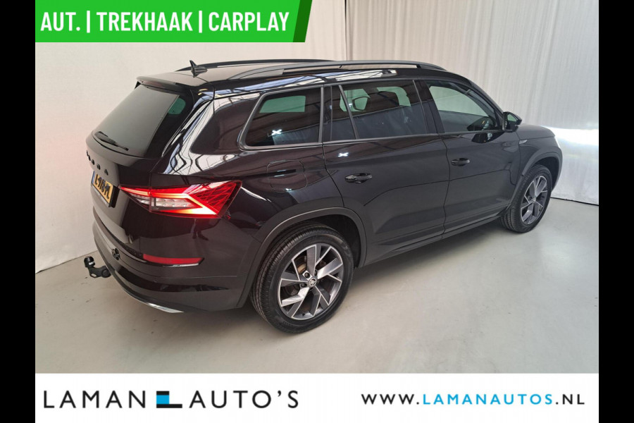 Škoda Kodiaq 1.5 TSI 150pk DSG Sportline Business Aut. | Virtual Leder/Alcantara CarPlay Canton 19" Triglav LMV ECC Navi LED ACC Camera Trekh
