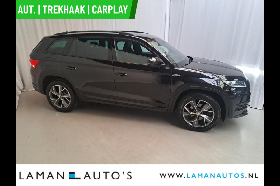 Škoda Kodiaq 1.5 TSI 150pk DSG Sportline Business Aut. | Virtual Leder/Alcantara CarPlay Canton 19" Triglav LMV ECC Navi LED ACC Camera Trekh