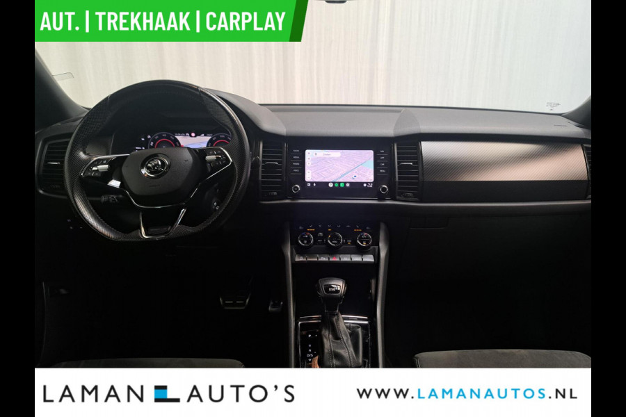 Škoda Kodiaq 1.5 TSI 150pk DSG Sportline Business Aut. | Virtual Leder/Alcantara CarPlay Canton 19" Triglav LMV ECC Navi LED ACC Camera Trekh
