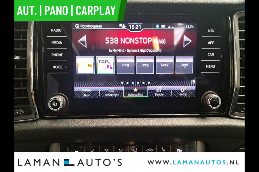 Škoda Kodiaq 1.5 TSI 150pk DSG Business Edition Aut. | Pano Open Dak Leder/Alcantara CarPlay Canton 19" Sirius LMV ECC Navi LED ACC Camera Me