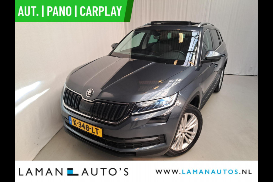 Škoda Kodiaq 1.5 TSI 150pk DSG Business Edition Aut. | Pano Open Dak Leder/Alcantara CarPlay Canton 19" Sirius LMV ECC Navi LED ACC Camera Me