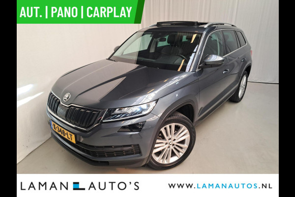 Škoda Kodiaq 1.5 TSI 150pk DSG Business Edition Aut. | Pano Open Dak Leder/Alcantara CarPlay Canton 19" Sirius LMV ECC Navi LED ACC Camera Me