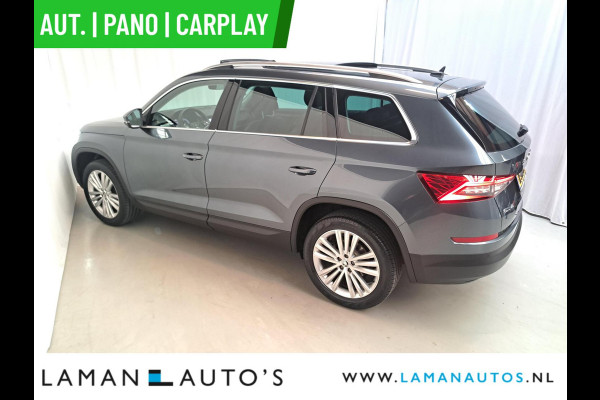 Škoda Kodiaq 1.5 TSI 150pk DSG Business Edition Aut. | Pano Open Dak Leder/Alcantara CarPlay Canton 19" Sirius LMV ECC Navi LED ACC Camera Me