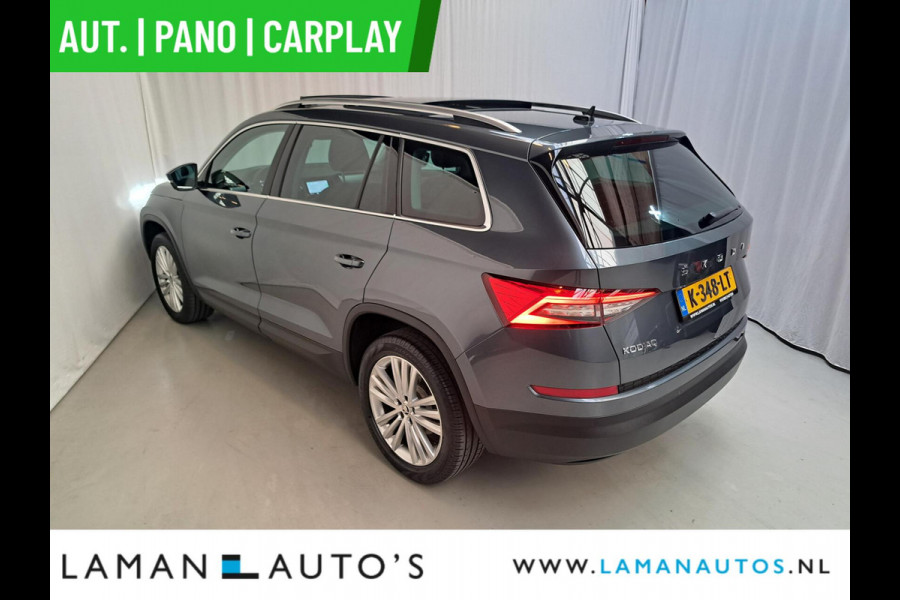 Škoda Kodiaq 1.5 TSI 150pk DSG Business Edition Aut. | Pano Open Dak Leder/Alcantara CarPlay Canton 19" Sirius LMV ECC Navi LED ACC Camera Me