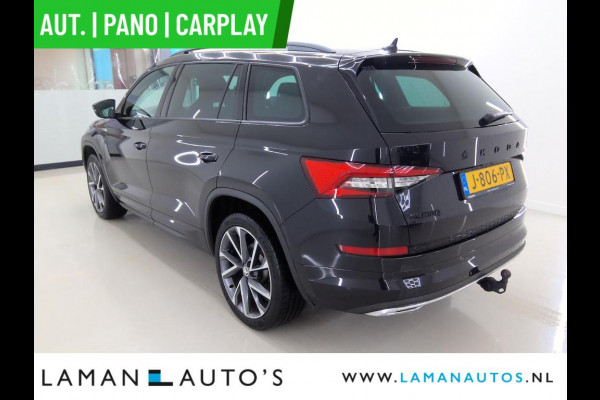 Škoda Kodiaq 1.5 TSI Sportline Business 1.5 TSI 150pk DSG Sportline Business Aut. | Pano Open Dak Virtual Leder/Alcantara CarPlay Canton 20"