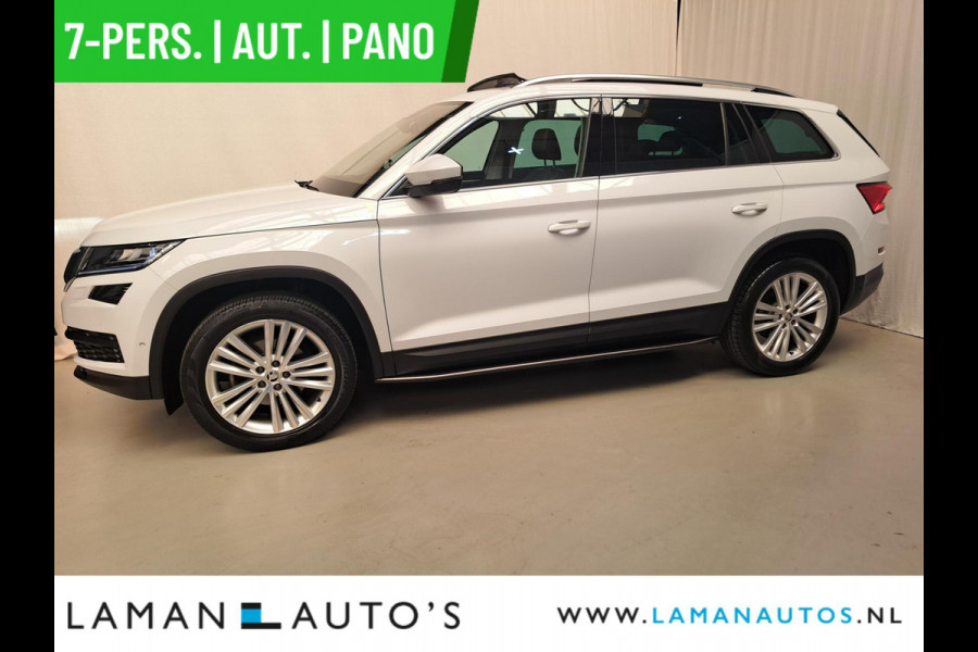 Škoda Kodiaq 1.5 TSI 150pk DSG Limited Business Edition Plus 7P Aut. | Panorama Open dak Virtual Leder/Alcantara CarPlay Trekhaak Canton ECC
