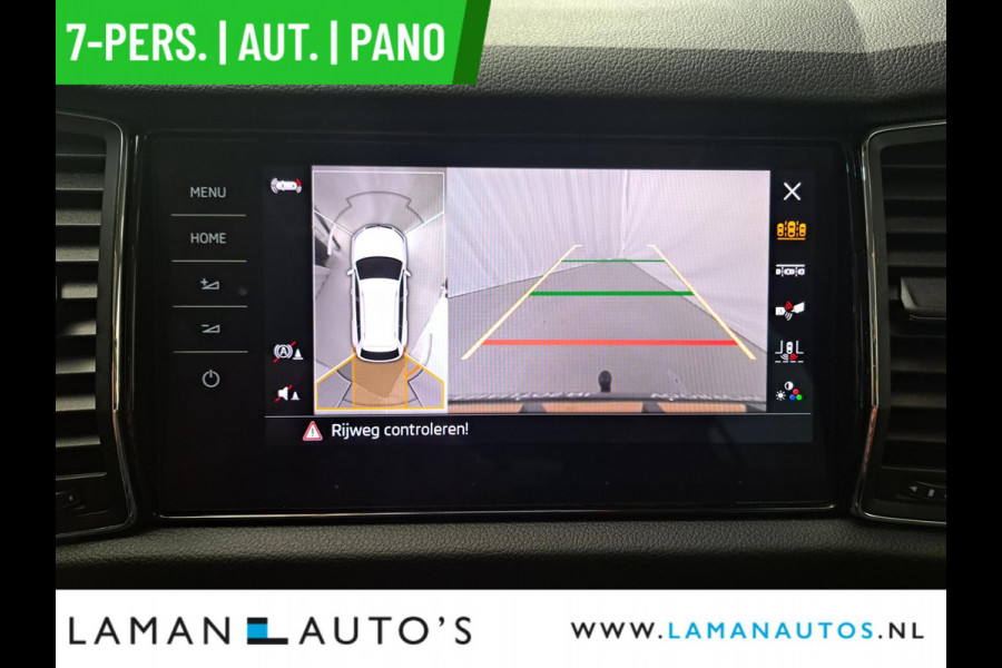 Škoda Kodiaq 1.5 TSI 150pk DSG Limited Business Edition Plus 7P Aut. | Panorama Open dak Virtual Leder/Alcantara CarPlay Trekhaak Canton ECC