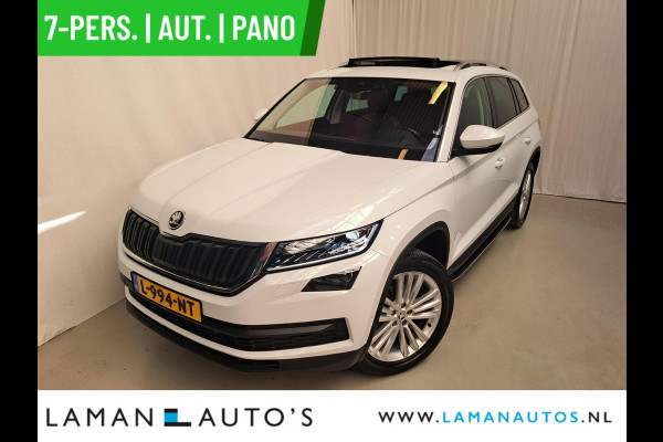 Škoda Kodiaq 1.5 TSI 150pk DSG Limited Business Edition Plus 7P Aut. | Panorama Open dak Virtual Leder/Alcantara CarPlay Trekhaak Canton ECC