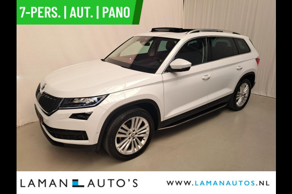 Škoda Kodiaq 1.5 TSI 150pk DSG Limited Business Edition Plus 7P Aut. | Panorama Open dak Virtual Leder/Alcantara CarPlay Trekhaak Canton ECC