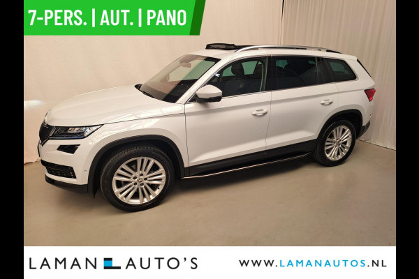Škoda Kodiaq 1.5 TSI 150pk DSG Limited Business Edition Plus 7P Aut. | Panorama Open dak Virtual Leder/Alcantara CarPlay Trekhaak Canton ECC