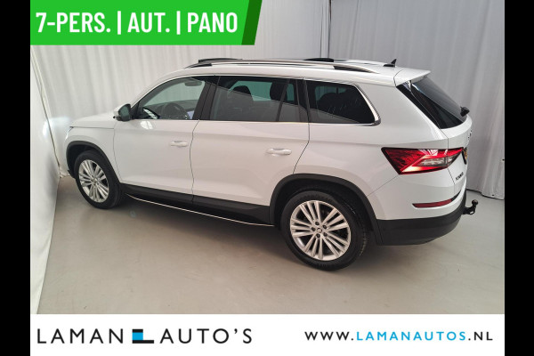Škoda Kodiaq 1.5 TSI 150pk DSG Limited Business Edition Plus 7P Aut. | Panorama Open dak Virtual Leder/Alcantara CarPlay Trekhaak Canton ECC