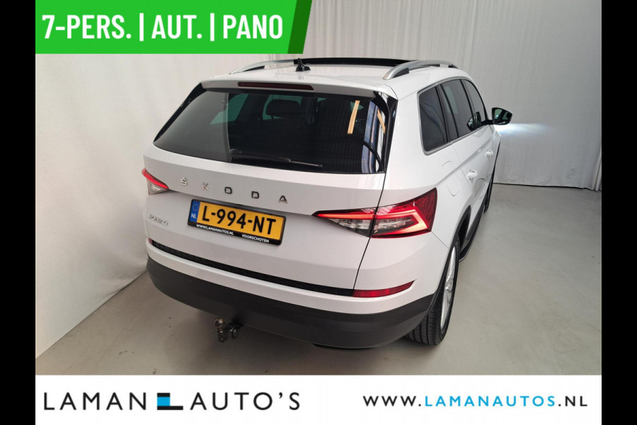 Škoda Kodiaq 1.5 TSI 150pk DSG Limited Business Edition Plus 7P Aut. | Panorama Open dak Virtual Leder/Alcantara CarPlay Trekhaak Canton ECC