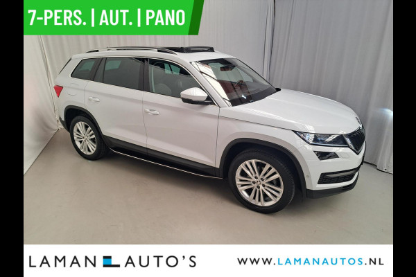 Škoda Kodiaq 1.5 TSI 150pk DSG Limited Business Edition Plus 7P Aut. | Panorama Open dak Virtual Leder/Alcantara CarPlay Trekhaak Canton ECC