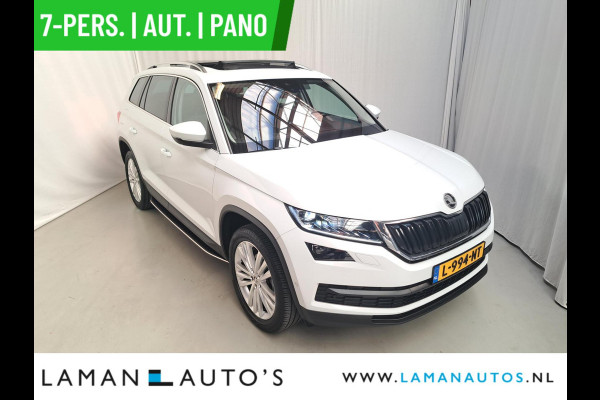Škoda Kodiaq 1.5 TSI 150pk DSG Limited Business Edition Plus 7P Aut. | Panorama Open dak Virtual Leder/Alcantara CarPlay Trekhaak Canton ECC