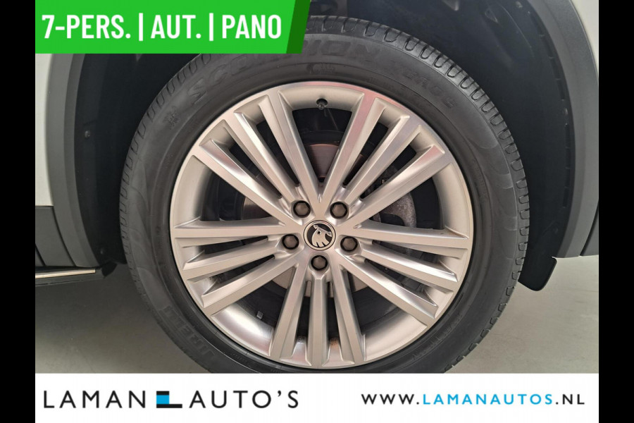 Škoda Kodiaq 1.5 TSI 150pk DSG Limited Business Edition Plus 7P Aut. | Panorama Open dak Virtual Leder/Alcantara CarPlay Trekhaak Canton ECC