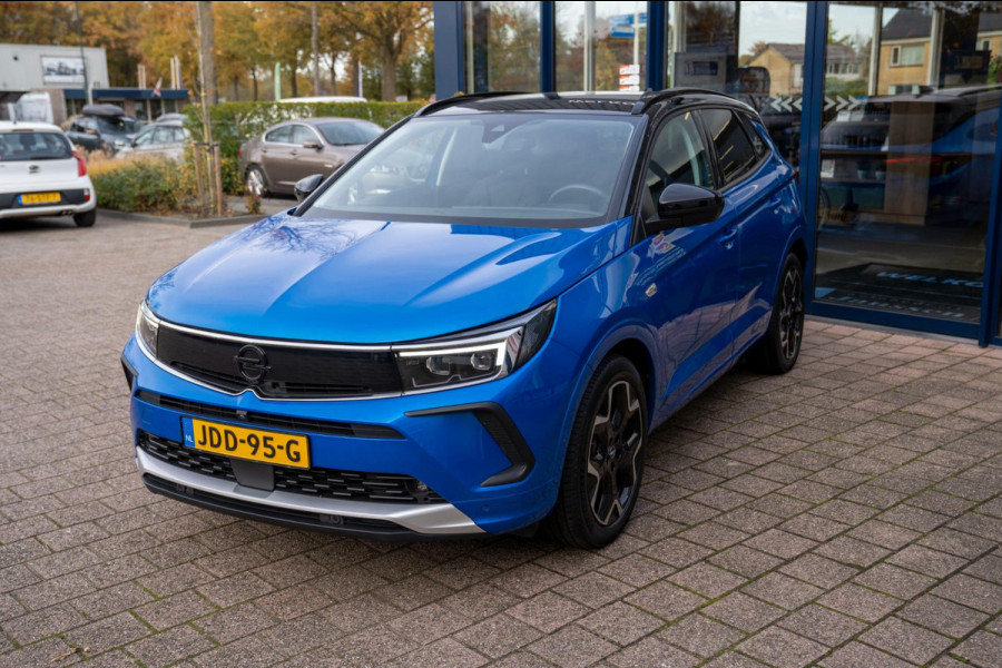 Opel Grandland 1.6 Turbo Plug-In Hybrid Ultimate | Prijs rijklaar incl. 12 mnd garantie | Memory lederen stoelen Camera Blindspot