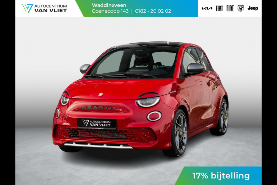 Abarth 500e Turismo 42 kWh | Uit voorraad leverbaar | 17%  Bijtelling | Camera | Clima | Apple Carplay | JBL Sound | Navi | 18" | Winter Pack