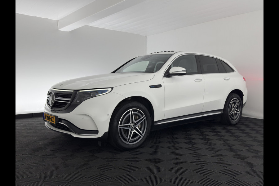 Mercedes-Benz EQC 400 4MATIC 80 kWh AMG (INCL-BTW) Aut. *PANO | BURMESTER-SURROUND | DISTRONIC | LEATHER-MICROFIBRE | FULL-LED | TOP-VIEW | WIDE-SCREEN-COCKPIT | KEYLESS | AIR-SUSPENSION | SPORT-SEATS | PRIVACY-GLASS | AMBIENT-LIGH