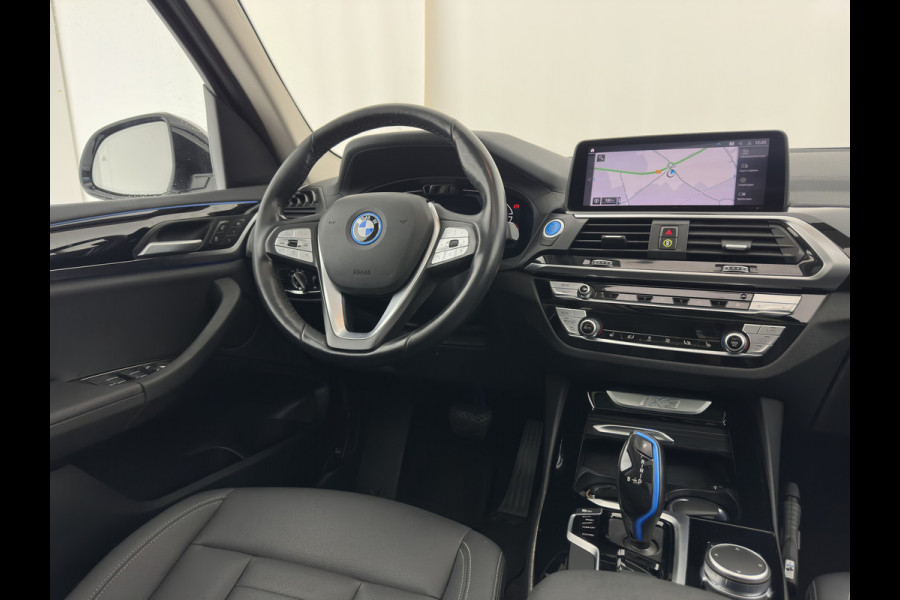 BMW iX3 Executive 80 kWh [ 3-Fase ] { SOH-96% } (INCL.BTW) Aut. *PANO | FULL-LEATHER | ADAPTIVE-CRUISE | FULL-LED | BLIND-SPOT | MEMORY-PACK | DIGI-COCKPIT | HEATED-COMFORTSEATS | CAMERA | DAB+ | NAVI-FULLMAP | 19''ALU*