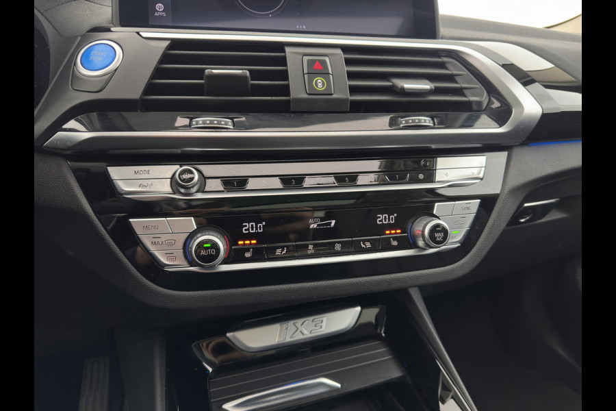 BMW iX3 Executive 80 kWh [ 3-Fase ] { SOH-96% } (INCL.BTW) Aut. *PANO | FULL-LEATHER | ADAPTIVE-CRUISE | FULL-LED | BLIND-SPOT | MEMORY-PACK | DIGI-COCKPIT | HEATED-COMFORTSEATS | CAMERA | DAB+ | NAVI-FULLMAP | 19''ALU*