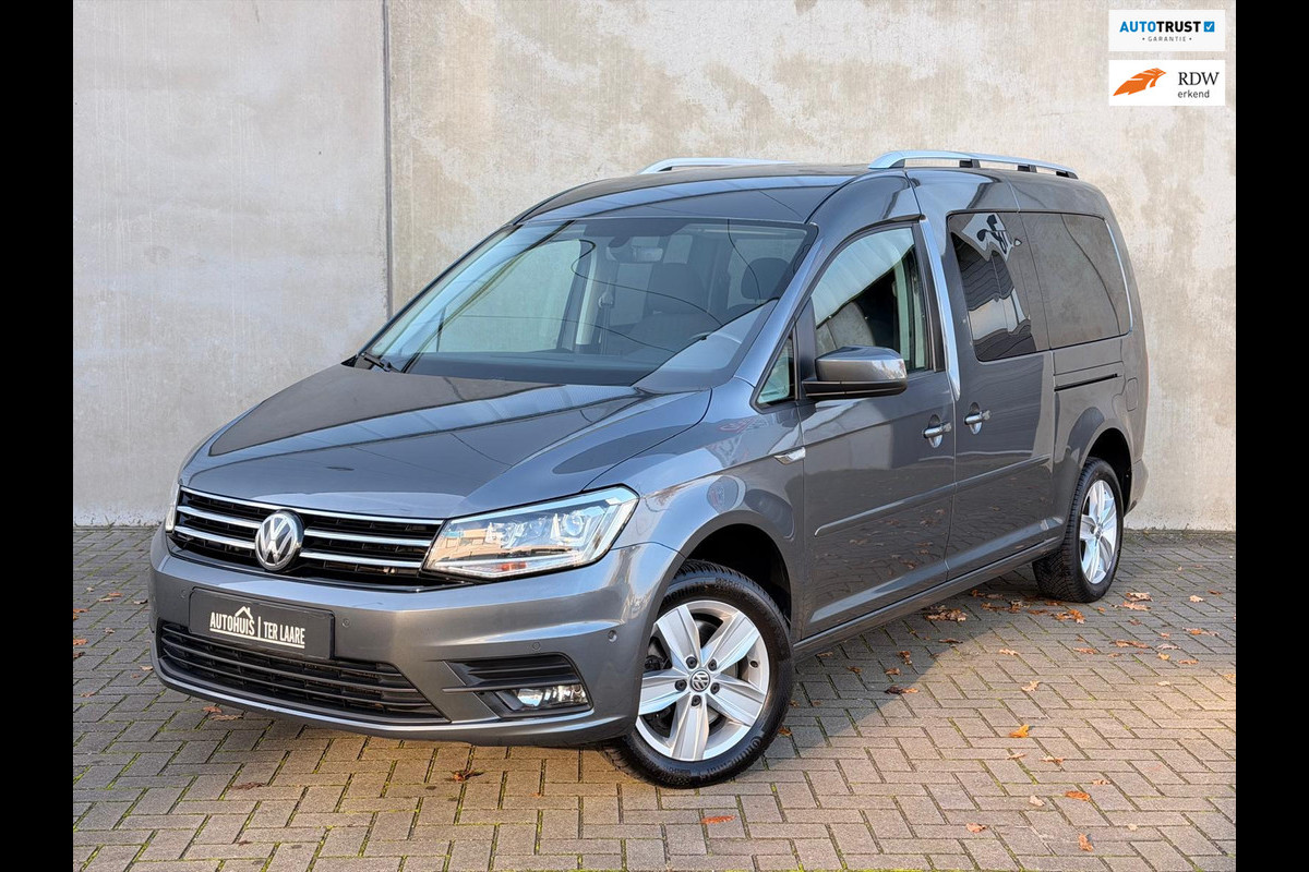 Volkswagen Caddy Maxi 1.4 TSI 7P BTW Navi CarPlay Clima Trekhaak ACC DAB+