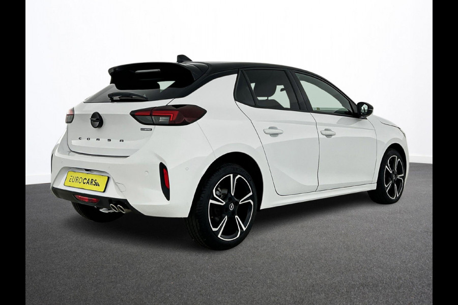 Opel Corsa 1.2 Turbo 136pk Automaat Hybrid GS Line | Navigatie | Apple Carplay/ Android Auto | Camera | Parkeersensoren | Cruise Control | Stoel- en stuurverwarming | Lichtmetalen velgen | Getinte ramen