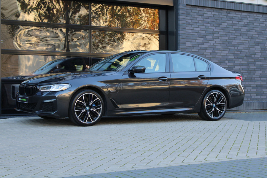 BMW 5 Serie 530e Business Edition Plus | M-SPORT | BTW | PANO | H/K | HUD | 360 | KEYLESS | STUURVERW | ADAPTIEF ONDERSTEL |