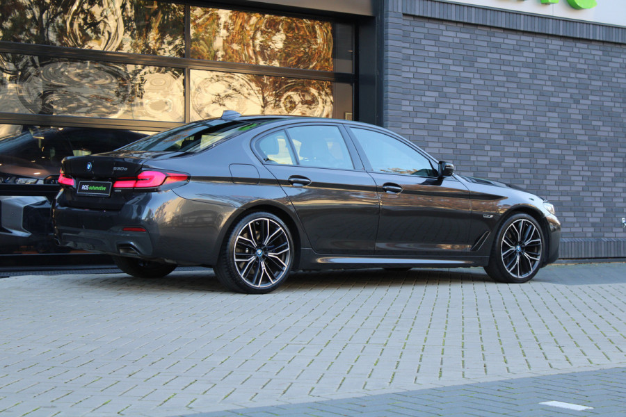 BMW 5 Serie 530e Business Edition Plus | M-SPORT | BTW | PANO | H/K | HUD | 360 | KEYLESS | STUURVERW | ADAPTIEF ONDERSTEL |