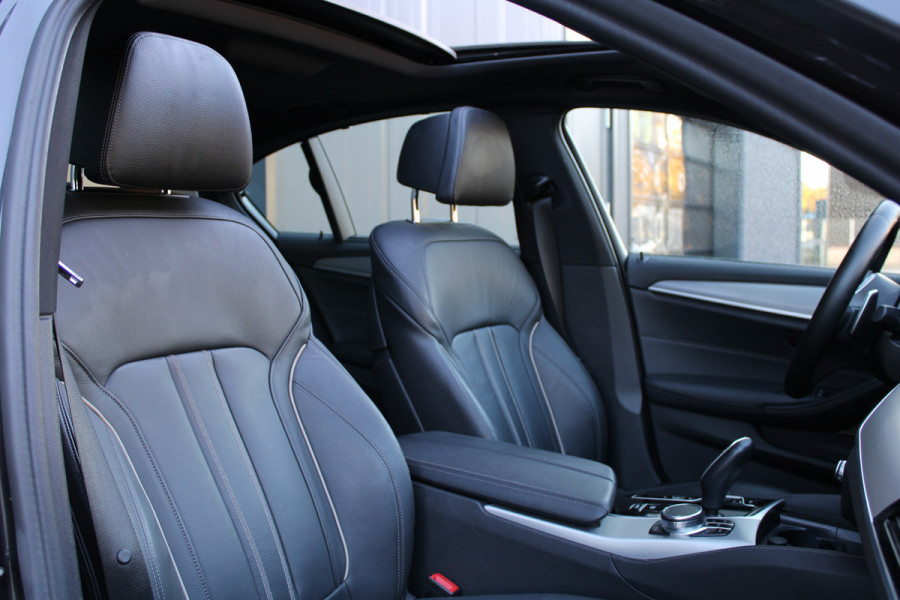 BMW 5 Serie 530e Business Edition Plus | M-SPORT | BTW | PANO | H/K | HUD | 360 | KEYLESS | STUURVERW | ADAPTIEF ONDERSTEL |