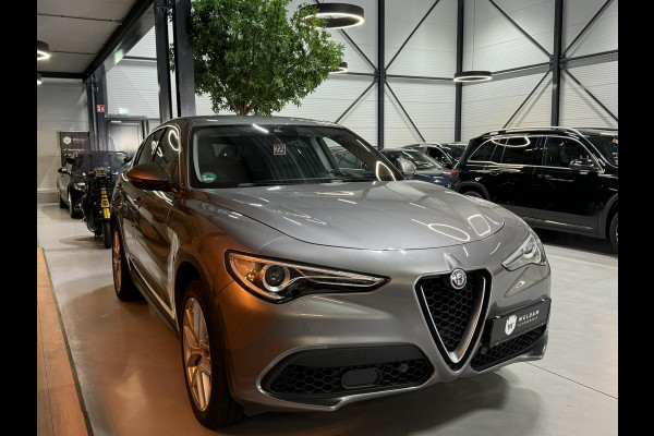 Alfa Romeo Stelvio 2.0 Turbo First Edition Garantie Memory StuurVW StoelVW Camera Elek Achterklep Leder Cruise Clima Navi Rijklaar