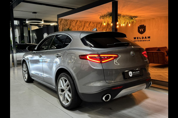 Alfa Romeo Stelvio 2.0 Turbo First Edition Garantie Memory StuurVW StoelVW Camera Elek Achterklep Leder Cruise Clima Navi Rijklaar